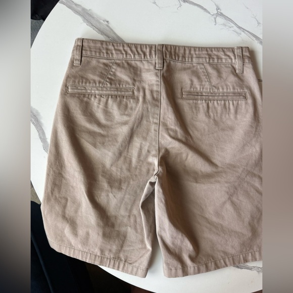 Topman Men’s 28W Light Gray and Beige Skinny Fit Shorts 9’ - Picture 5 of 8